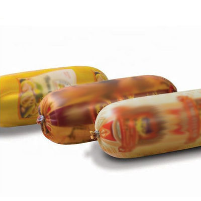 Druckbare und kundenspezifische Künstliche Würstchenhülle Lebensmittelverpackungsfilm PA/PE PVDC-Hülle