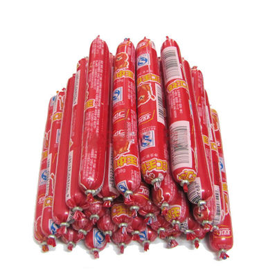 Würstchen Hülle Lebensmittelverpackung Film Roll Plastik PVDC Würstchen Hülle Film kann Drucken