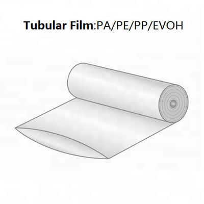 Flexible Vakuumverpackungsfolie Rohrroll Tubular PA PE Kunststoff-Lebensmittel-Stretchfilm