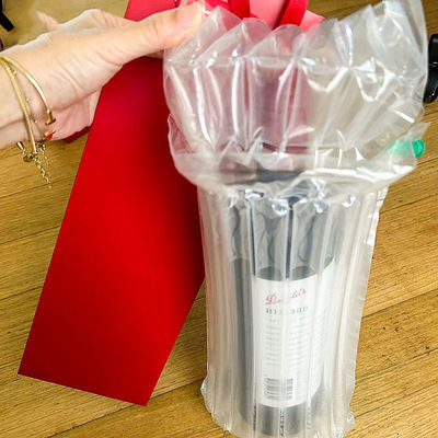 PE PA Transportschutz Luftkissen Blasenwicklung Spalte Kissen Zellrohr aufblasbar 55um-70um