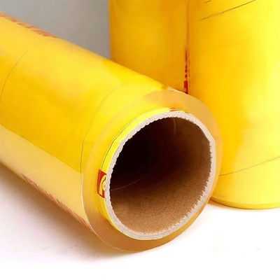 Haushaltsmittel Klebefolie Plastikfolie PVC / PVDC / PE / LDPE Klebefolie mit Schieberegler