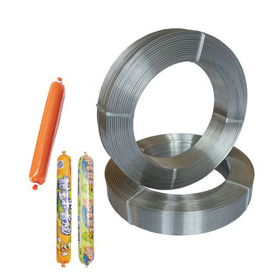 5.5 kg/Rolle Hochwertigste Lebensmittelqualität Aluminium Draht Rollen Klemmen für Wurst Gehäuse