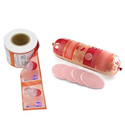 Hochtemperaturbeständige, druckbare Plastikfolie für Wurst