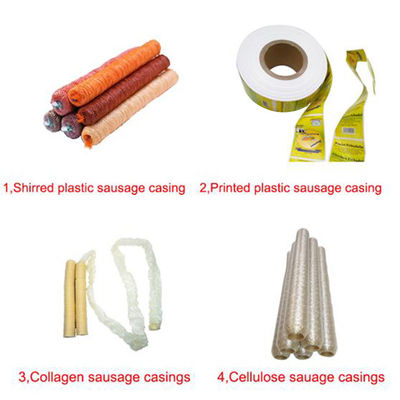 Hochtemperaturbeständige, druckbare Plastikfolie für Wurst