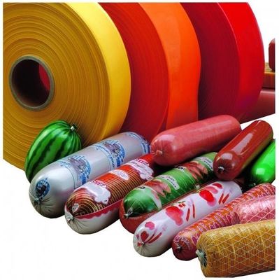 Roll Flat PVDC Plastik Wurst Gehäuse Film Breite 140mm 180mm