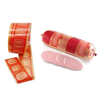 Anpassungs-Logo-Druck Hochbarriere-PVDC-Kunststoff-Wurst-Hülle-Film