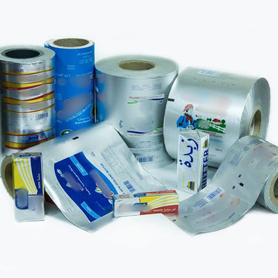 Auf Wunsch Low Temperature Laminated Heat Seal Lack Aluminiumfolie Käse Verpackung Verpackungspapier Margarine Butter Verpackung Film