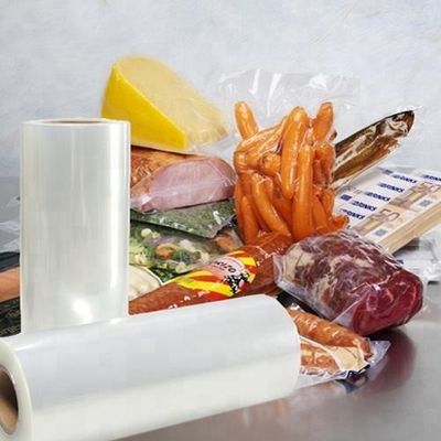Kunststoff-Lebensmittel Vakuumverpackung Barriere PA / PE Co-extrudierte Mehrschicht Rollen Thermoforming Wurst Verpackungsmaterial