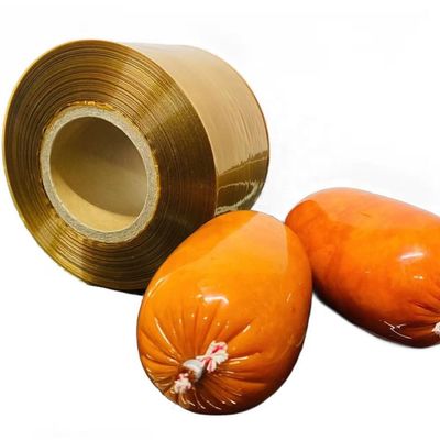 Kaliber 19mm Kaliber 220mm Druckkunst-Wurstgehäuse Kunststoff-Lebensmittelverpackungsfilm Nylon PA / PVDC
