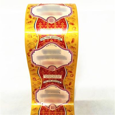Kaliber 19mm Kaliber 220mm Druckkunst-Wurstgehäuse Kunststoff-Lebensmittelverpackungsfilm Nylon PA / PVDC