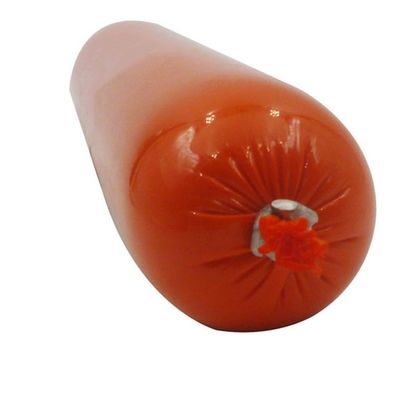 Maßgeschneiderte Größe Akzeptiertes Kaliber 10-50mm PVDC Kunststoff Wurst Hülle Film Kollagen Hülle für Wurst